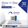 NANO Memoria USB 3.2 32GB Blu - immagine 2
