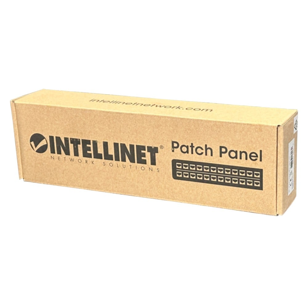 Pannello Patch 12 Porte UTP Cat6 Installazione a Muro - immagine 2