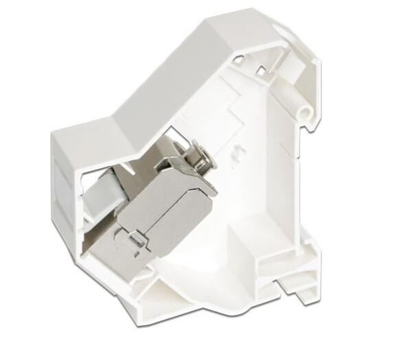 Adattatore su barra DIN per modulo RJ45 Keystone - immagine 2