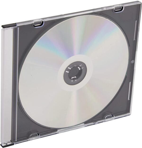 Porta CD Slim Jewel Case Nero - immagine 2