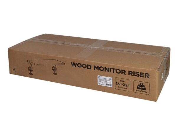 Rialzo per Monitor 13''-32'' da Scrivania Larghezza 1m - immagine 2