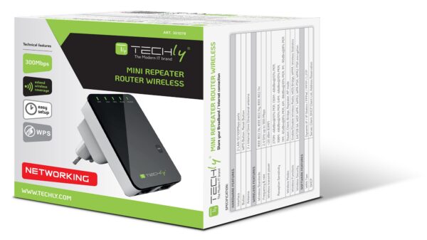Ripetitore Router Wireless 300N da Muro Repeater2 - immagine 2