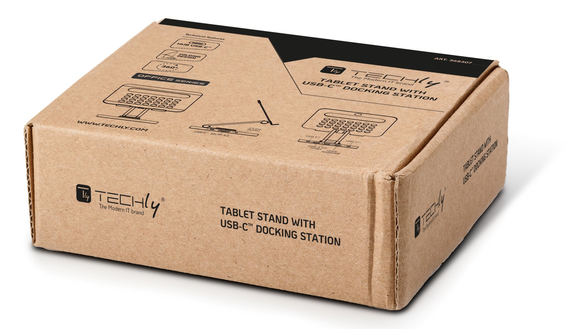 Supporto per Tablet Hub Docking Station USB-C™ 8 in 1 - immagine 2