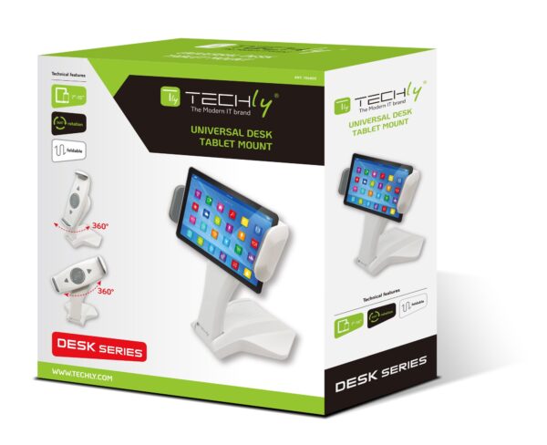Supporto Universale da Tavolo per Smartphone e Tablet fino a 15'' - immagine 2
