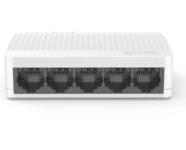 Switch Ethernet Desktop Compatto 5 Porte 10/100 Mbps Bianco - immagine 2