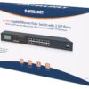 Switch PoE+ 16 porte con 2 porte SFP Gigabit Ethernet - immagine 2