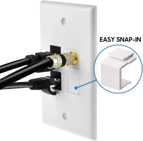 Tappo per RJ45 con attacco Keystone - immagine 2