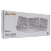 Tastiera Ergonomica Wireless 2,4 GHZ, WK-905 - immagine 2