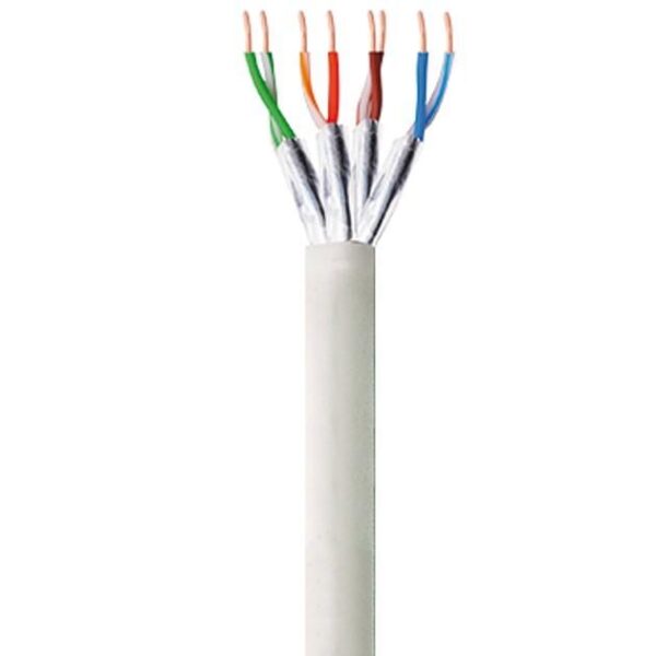 Matassa U/FTP, Cavo Cat.6A Rame 305m Rigido Grigio - immagine 2