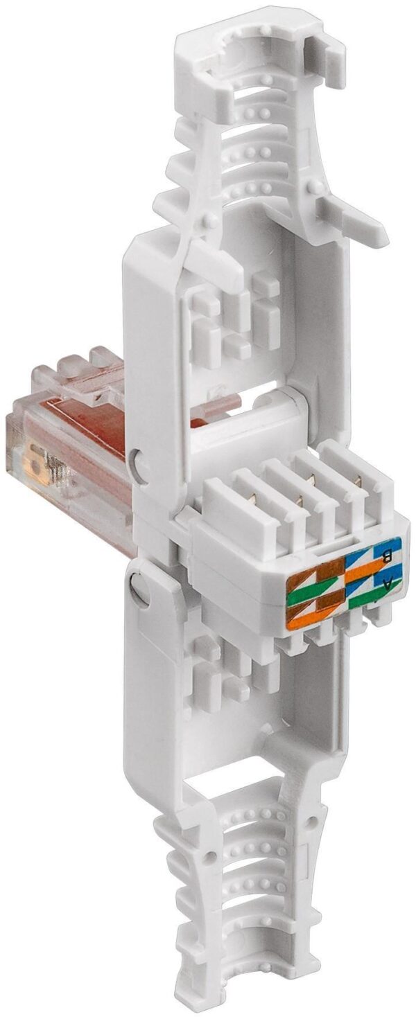Plug Cat.6 RJ45 Toolless con Copriconnettore - immagine 2