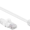 Cavo di rete Patch Connettore Angolato 90° CCA Cat. 5e UTP 5m Bianco - immagine 2