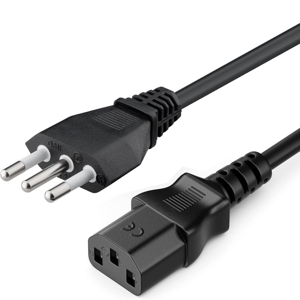Cavo Alimentazione C13 F a Italiana 10m Nero