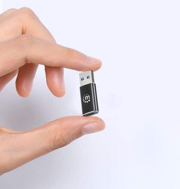 Adattatore Convertitore USB 3.2 USB-A Maschio a USB-C™ Femmina - immagine 3