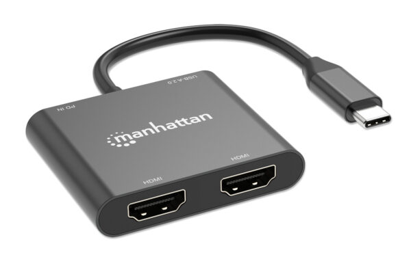 Adattatore USB-C™ PD a Doppio Monitor HDMI per Laptop e Tablet - immagine 3