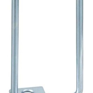 Anello Passacavi Laterale 40x80 mm in Acciaio Zincato per Armadi Rack