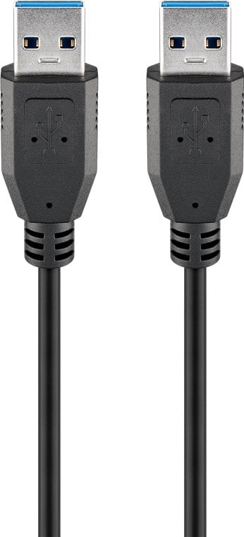 Cavo USB 3.2 A maschio/A maschio 0,5 m Nero