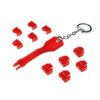 Blocca porte RJ45 rosso 10 serrature e 1 chiave