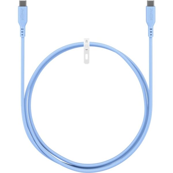Cavo USB-C™ Maschio/Maschio USB 2.0 in Silicone 1,5 metri Azzurro - immagine 4