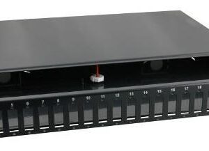 Cassetto Ottico 19'' 24 porte SC Duplex Nero
