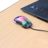 Mouse Ottico USB 12800 dpi LED RGB Multicolor - immagine 5