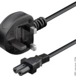 Cavo alimentazione C7 a spina inglese