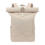 Zaino Rolltop Impermeabile per Notebook Jakarta 15,6'' Beige
