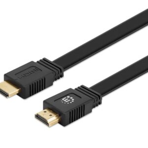Cavo HDMI High Speed With Ethernet Piatto 0.5m nero