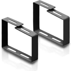 Anello Largo Passacavi per Armadi Rack Nero