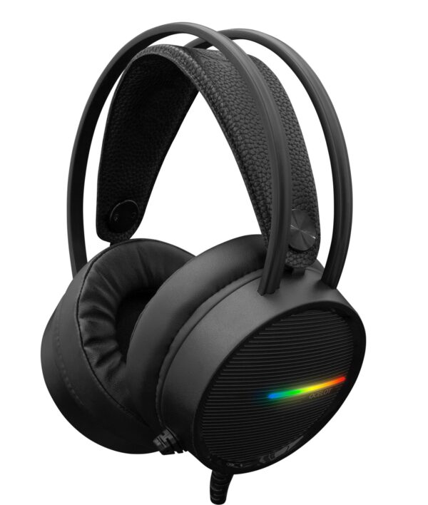 Cuffie Gaming con Microfono Nero, GH-2042 OCELOT