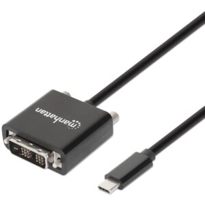 Cavo Adattatore USB-C™ Maschio a DVI Maschio 2m Nero