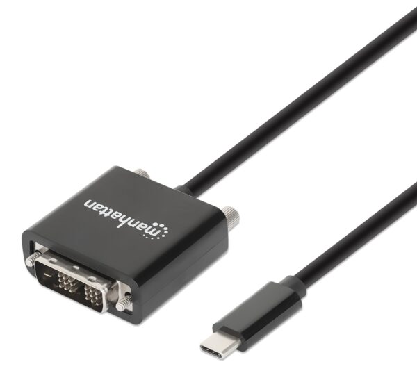 Cavo Adattatore USB-C™ Maschio a DVI Maschio 2m Nero