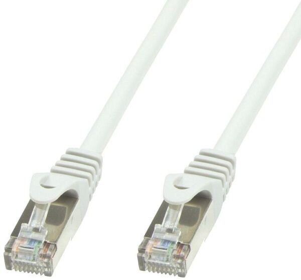 Cavo di rete Patch in rame Cat.6 Bianco SFTP LSZH 3 metri