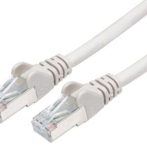 Cavo di rete Patch in rame Cat. 6 Bianco SFTP LSZH 10m