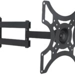 Supporto a Muro per TV LED LCD 19-37'' Full-Motion Nero