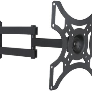 Supporto a Muro per TV LED LCD 19-37'' Full-Motion Nero