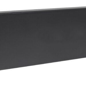 Pannello Cieco Toolless a Clip per Armadi Rack 19'' 2U Nero