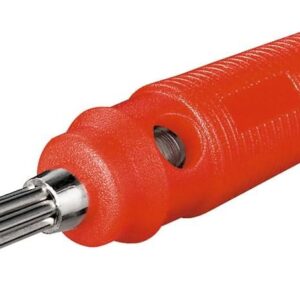 Inseritore Presa Banana per 4mm Rosso