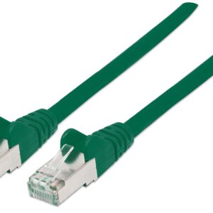 Cavo Patch Cat.7 Plug RJ45 6A S/FTP LSZH 0,25m Verde