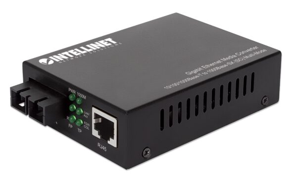 Gigabit Ethernet Media Converter Fibra SC Multimodale