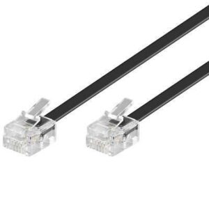 Cavo telefonico RJ11 Modulare 6P4C 10 mt