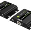 Extender HDMI Over IP 4K@30Hz su Cavo Cat.6 fino a 120m