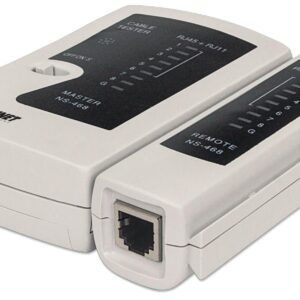 Tester di Rete per Cavi RJ11/12 & RJ45