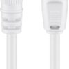 Cavo Antenna TV F/IEC M/F 1,5 mt