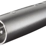 Adattatore XLR Cannon Maschio a RCA Femmina