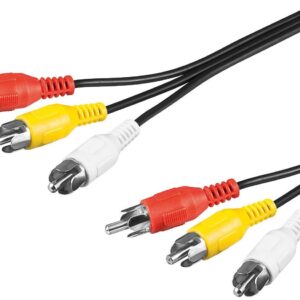 Cavo Audio Video 3 x RCA M/M 5mt