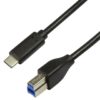 Cavo SuperSpeed USB-C™ Maschio/USB-B Maschio 1m Nero