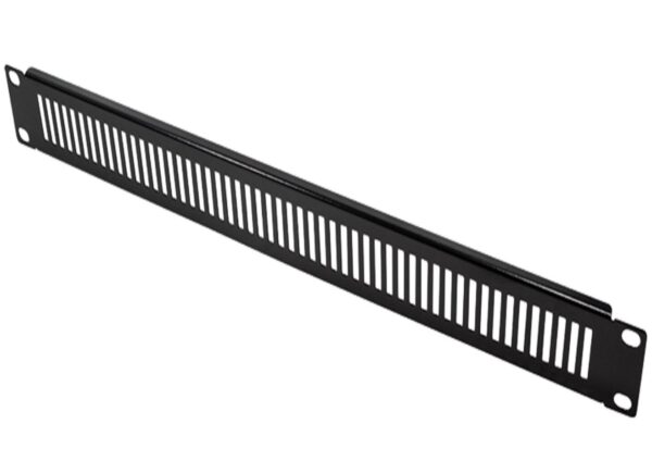 Pannello di Chiusura Ventilato 2 unita' Nero - immagine 2