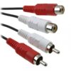 Cavo Prolunga M/F 2xRCA 10mt - immagine 3