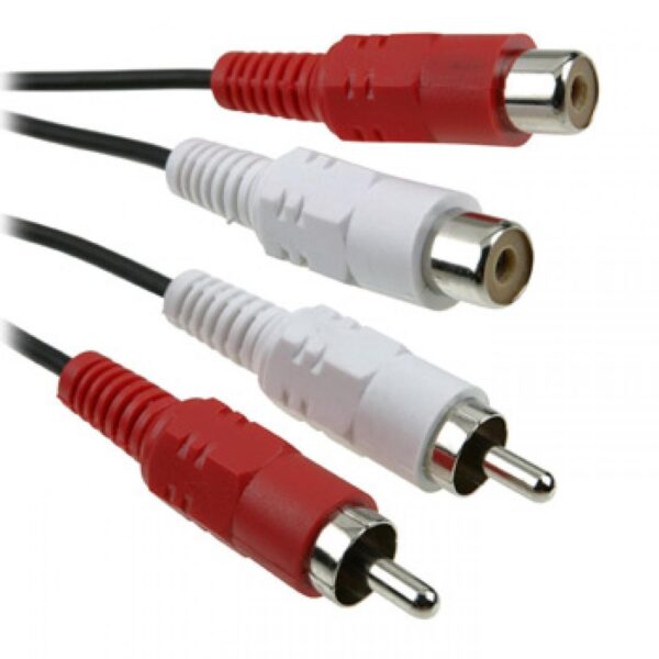 Cavo Prolunga M/F 2xRCA 5mt - immagine 3