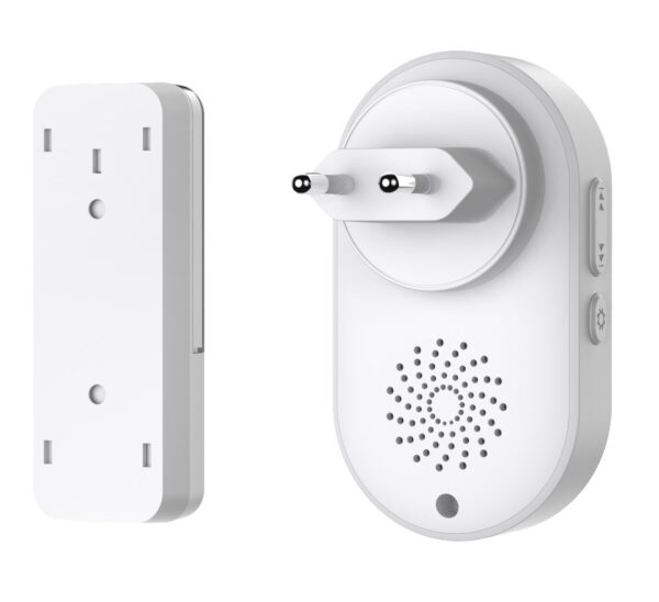 Kit Campanello Wireless fino a 180m con Pulsante IP56 Battery Free - immagine 3